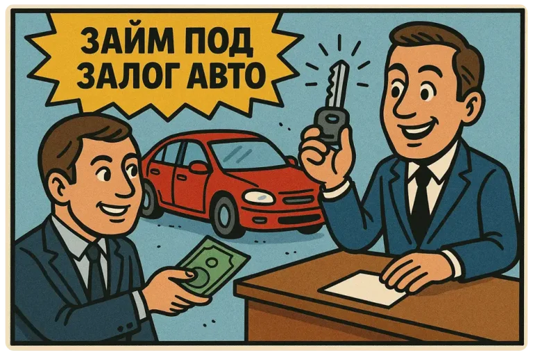 Займ под залог авто